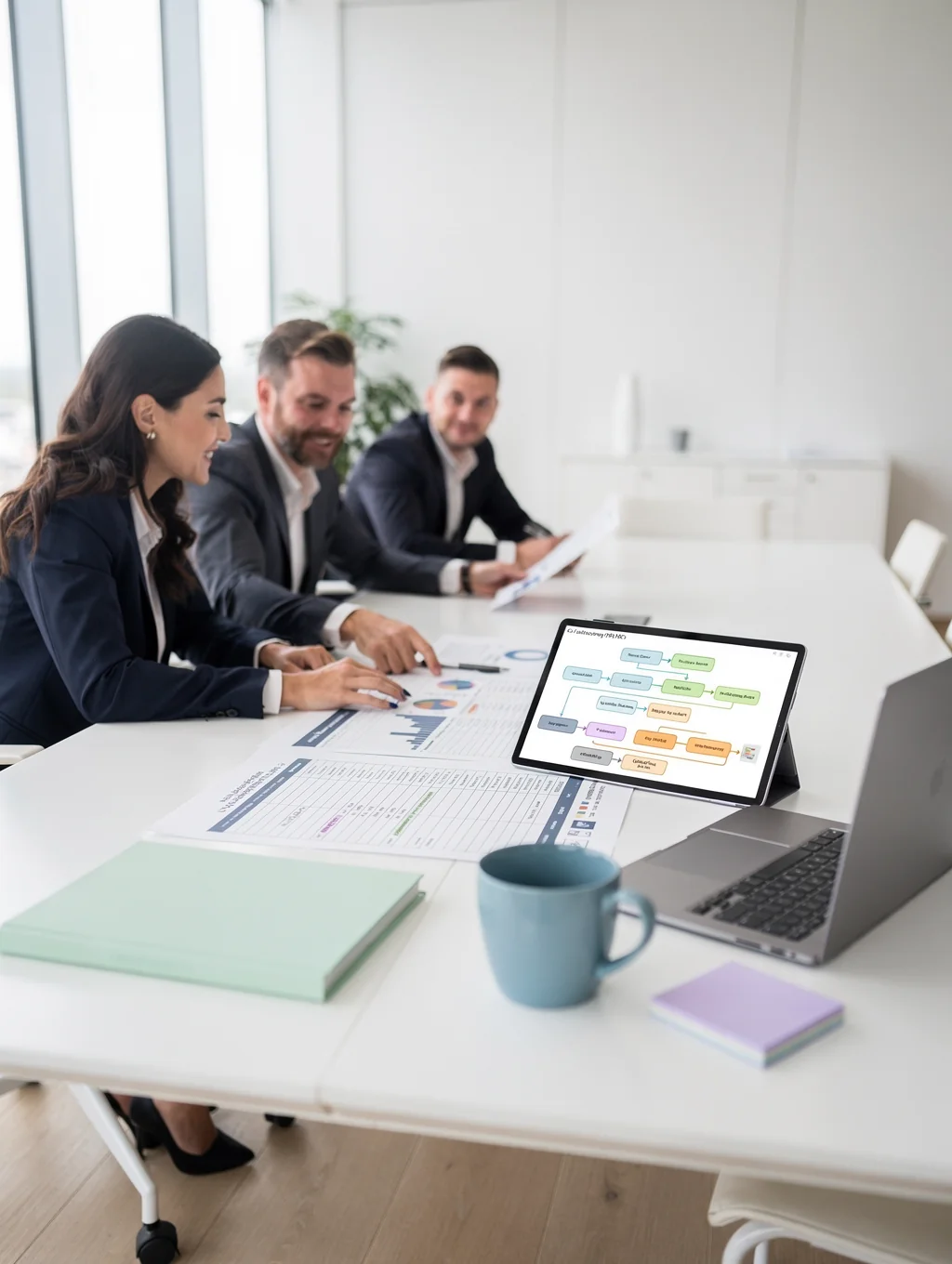Modern office space representing business entity formation